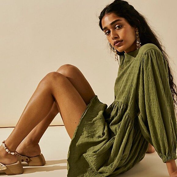 Free People Dresses & Skirts - Free People Get Obsessed babydoll dress - M - *NWT*